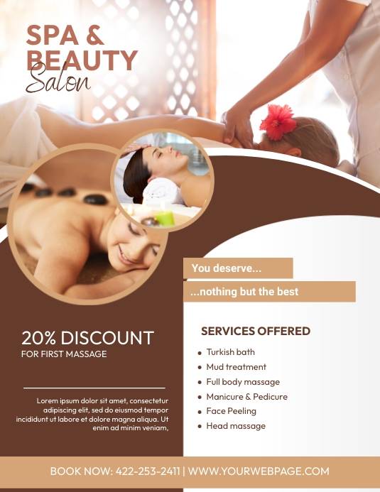 Top 10 Mẫu Tờ Rơi Spa Ấn Tượng, Thiết Kế Siêu Đẹp 2024