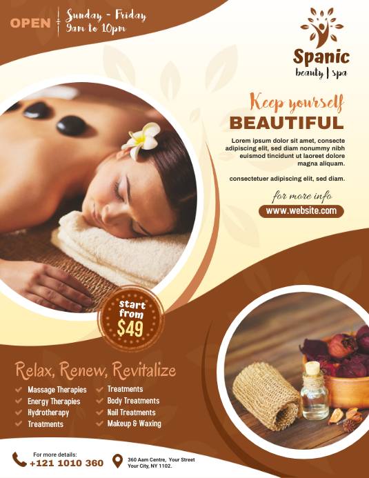 Top 10 Mẫu Tờ Rơi Spa Ấn Tượng, Thiết Kế Siêu Đẹp 2024